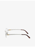 Miu Miu round-frame metal eyeglasses MU 50ZV (British brand)