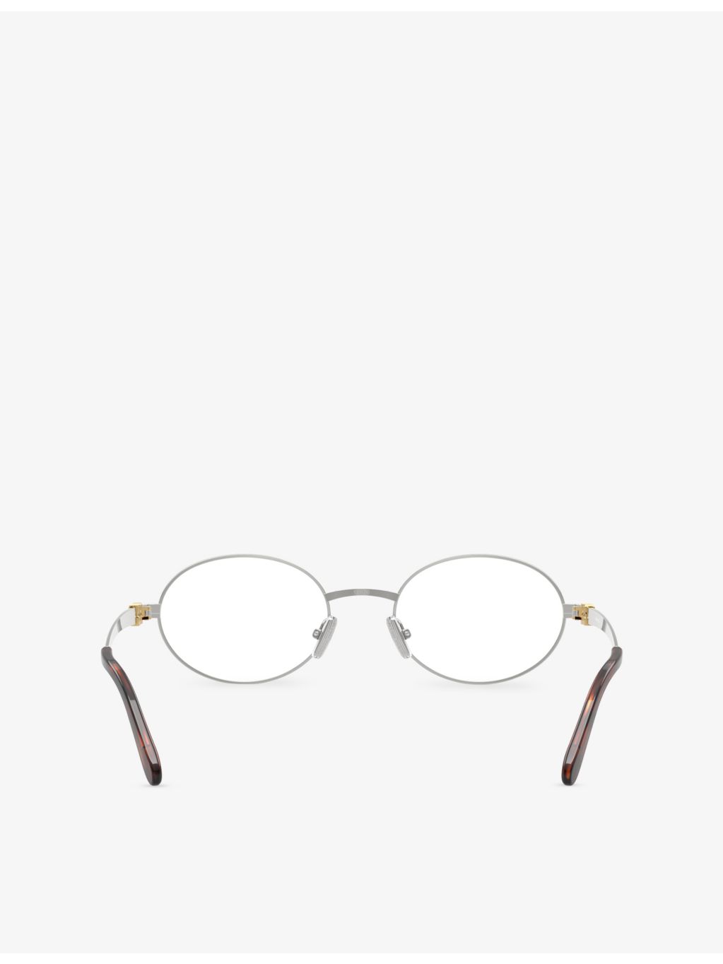 Miu Miu round-frame metal eyeglasses MU 50ZV (British brand)