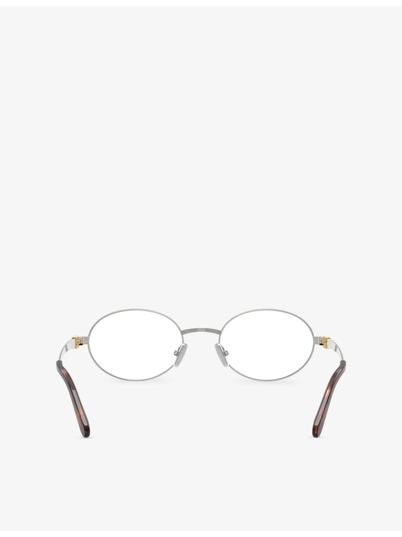 Miu Miu round-frame metal eyeglasses MU 50ZV (British brand)