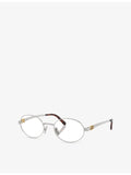 Miu Miu round-frame metal eyeglasses MU 50ZV (British brand)