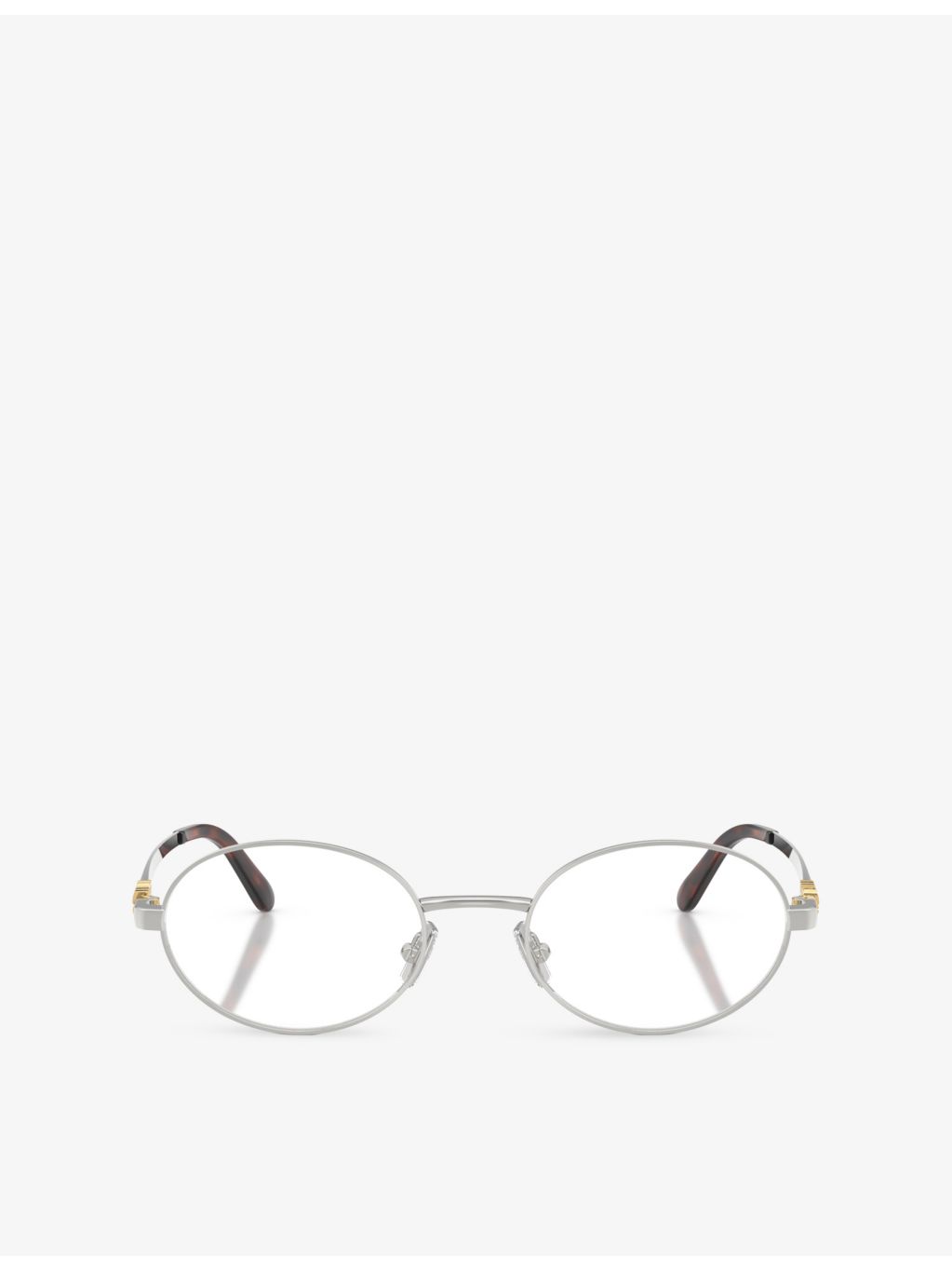 Miu Miu round-frame metal eyeglasses MU 50ZV (British brand)
