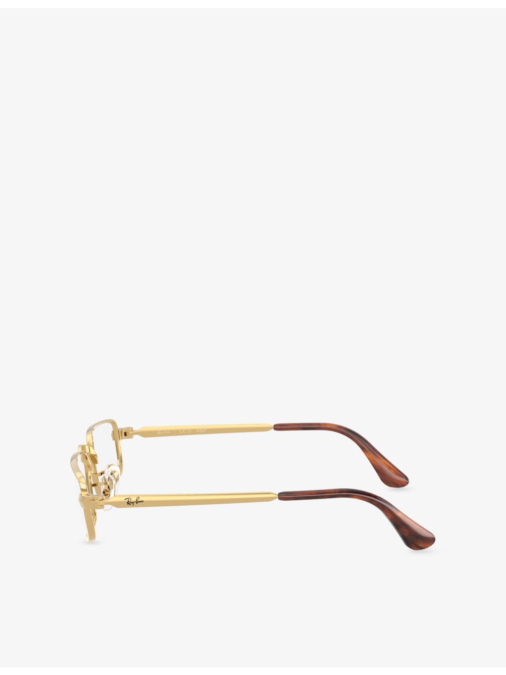 Ray-Ban RB3927V rectangle metal optical glasses, UK version