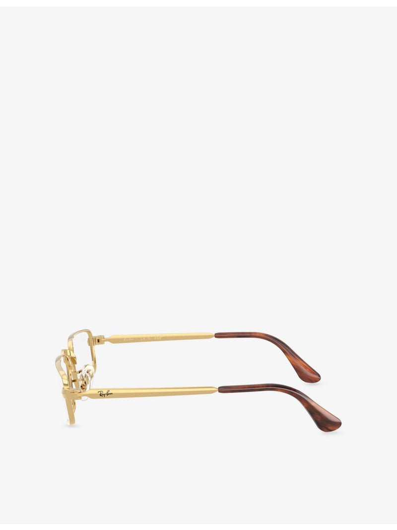 Ray-Ban RB3927V rectangle metal optical glasses, UK version