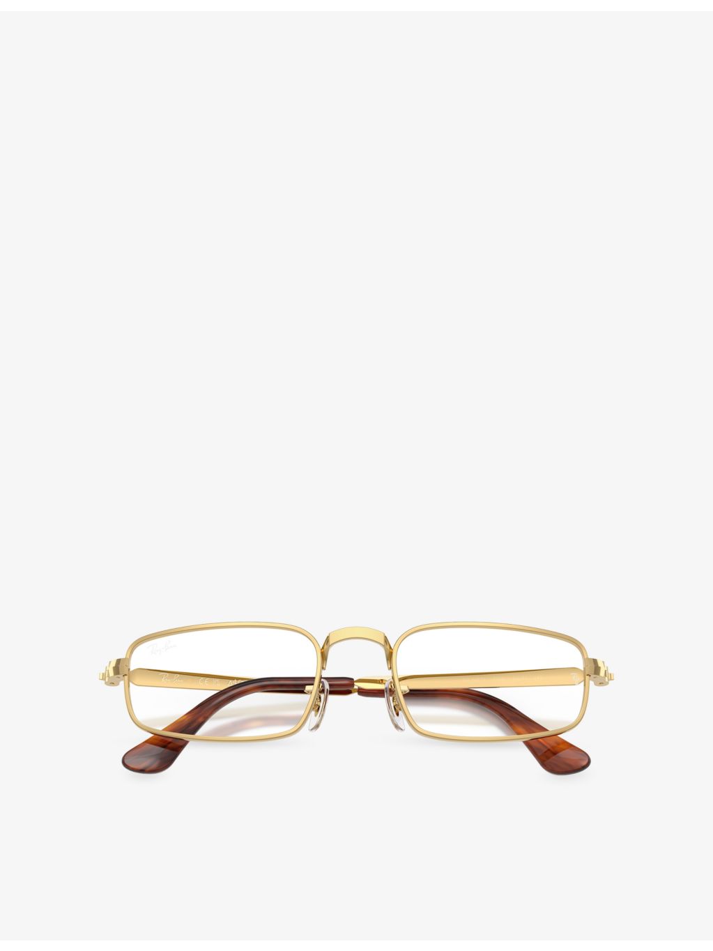 Ray-Ban RB3927V rectangle metal optical glasses, UK version