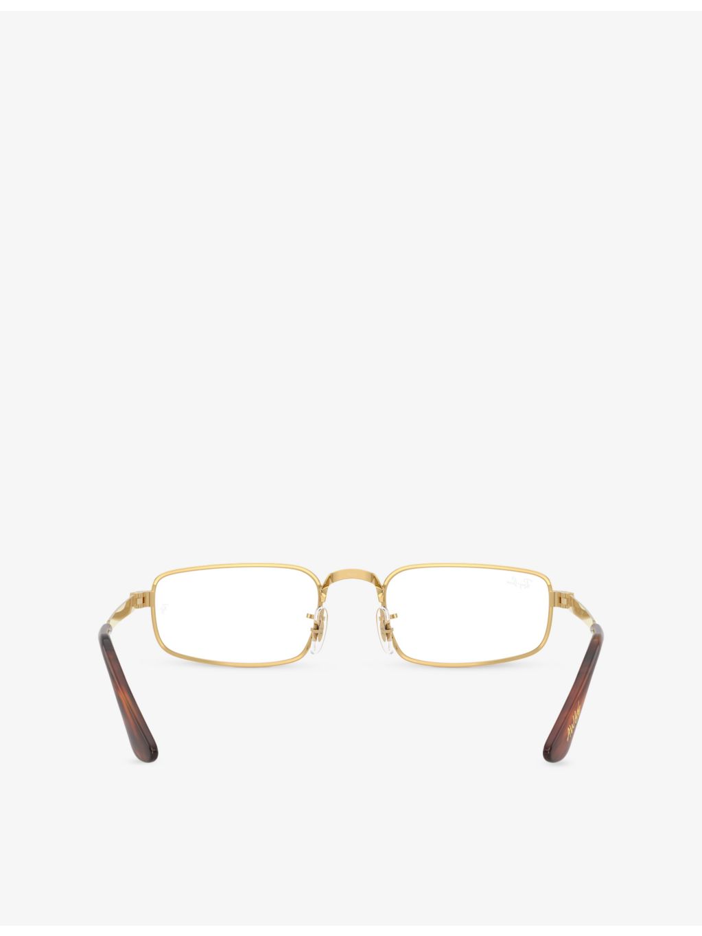 Ray-Ban RB3927V rectangle metal optical glasses, UK version