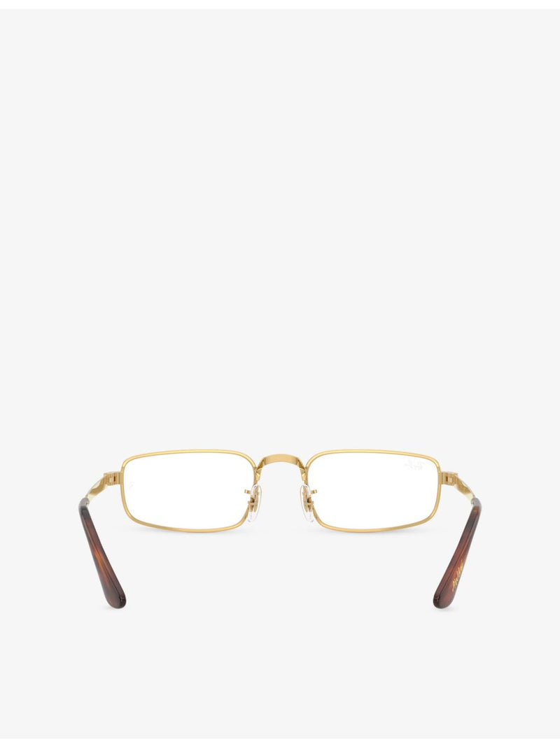 Ray-Ban RB3927V rectangle metal optical glasses, UK version
