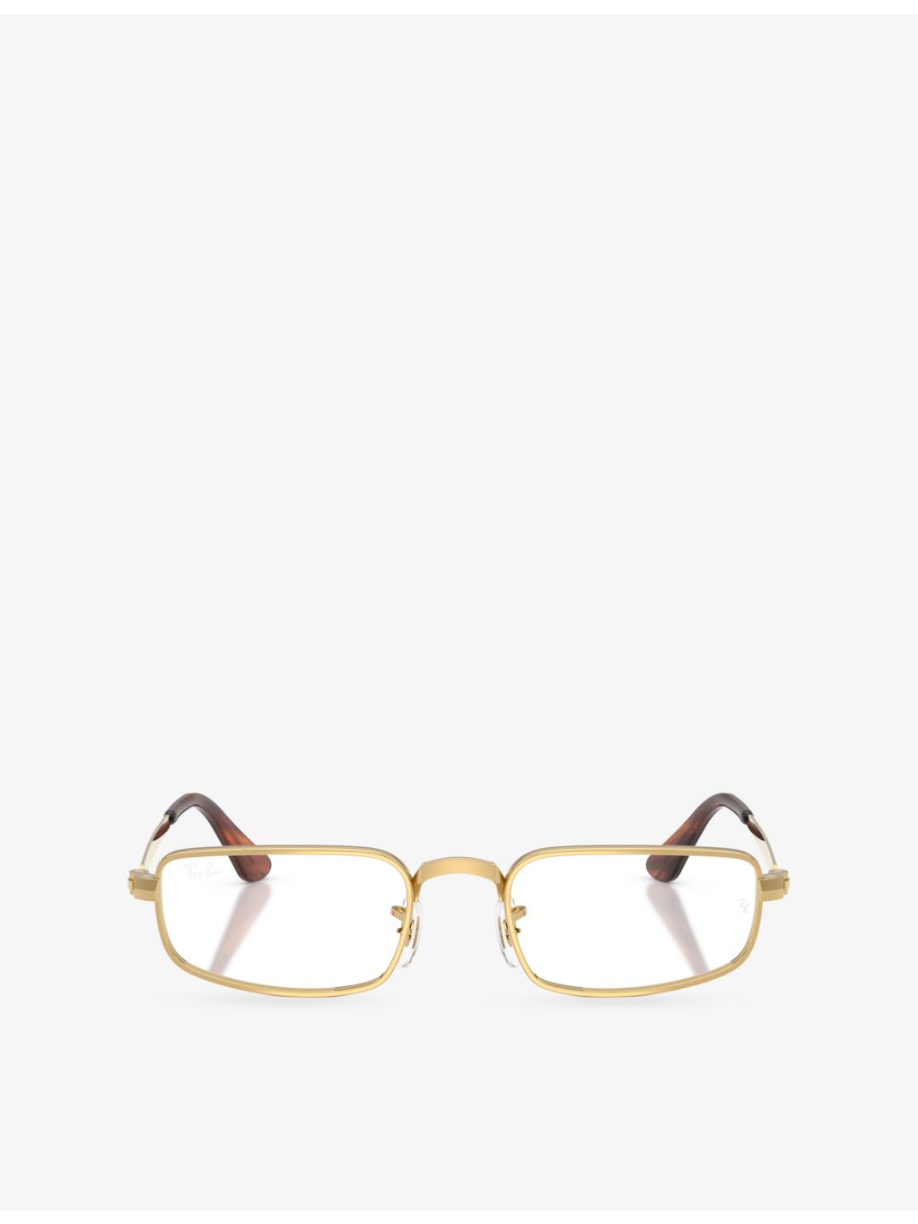 Ray-Ban RB3927V rectangle metal optical glasses, UK version