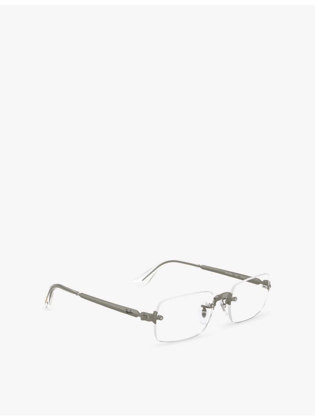 Ray-Ban RB3928V square metal optical glasses, imported from the UK