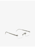 Ray-Ban RB3928V square metal optical glasses, imported from the UK