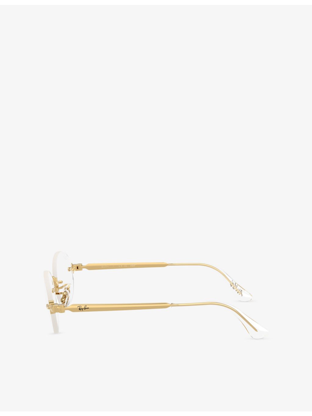 Ray-Ban x A$AP Rocky oval metal eyeglasses RB3929V (British brand)