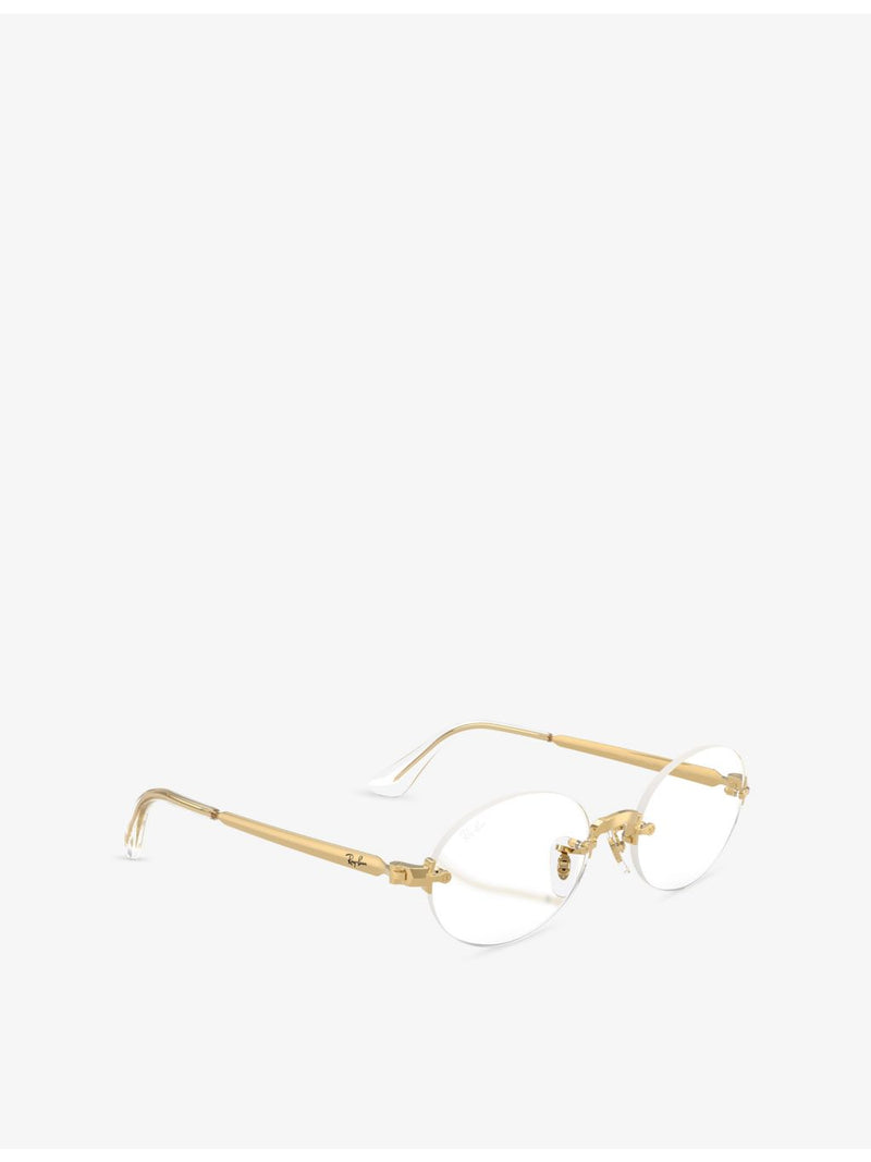 Ray-Ban x A$AP Rocky oval metal eyeglasses RB3929V (British brand)