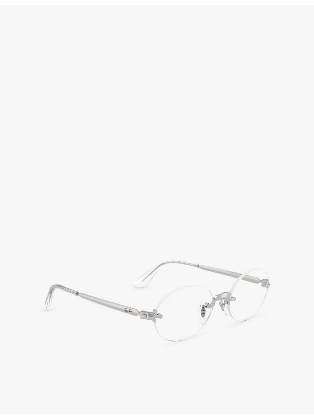 Ray-Ban RB3929V round metal optical glasses with demo lens, UK version