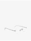 Ray-Ban RB3929V round metal optical glasses with demo lens, UK version