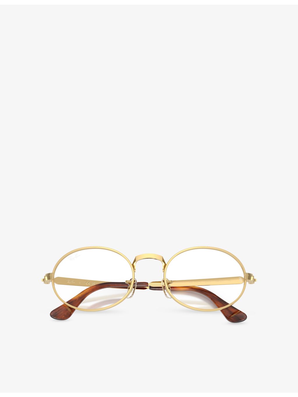 Ray-Ban x A$AP Rocky RB3931V oval metal eyeglasses - British product