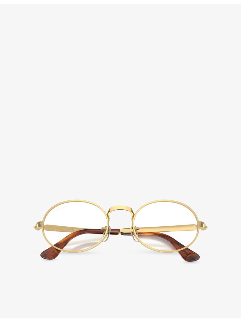 Ray-Ban x A$AP Rocky RB3931V oval metal eyeglasses - British product