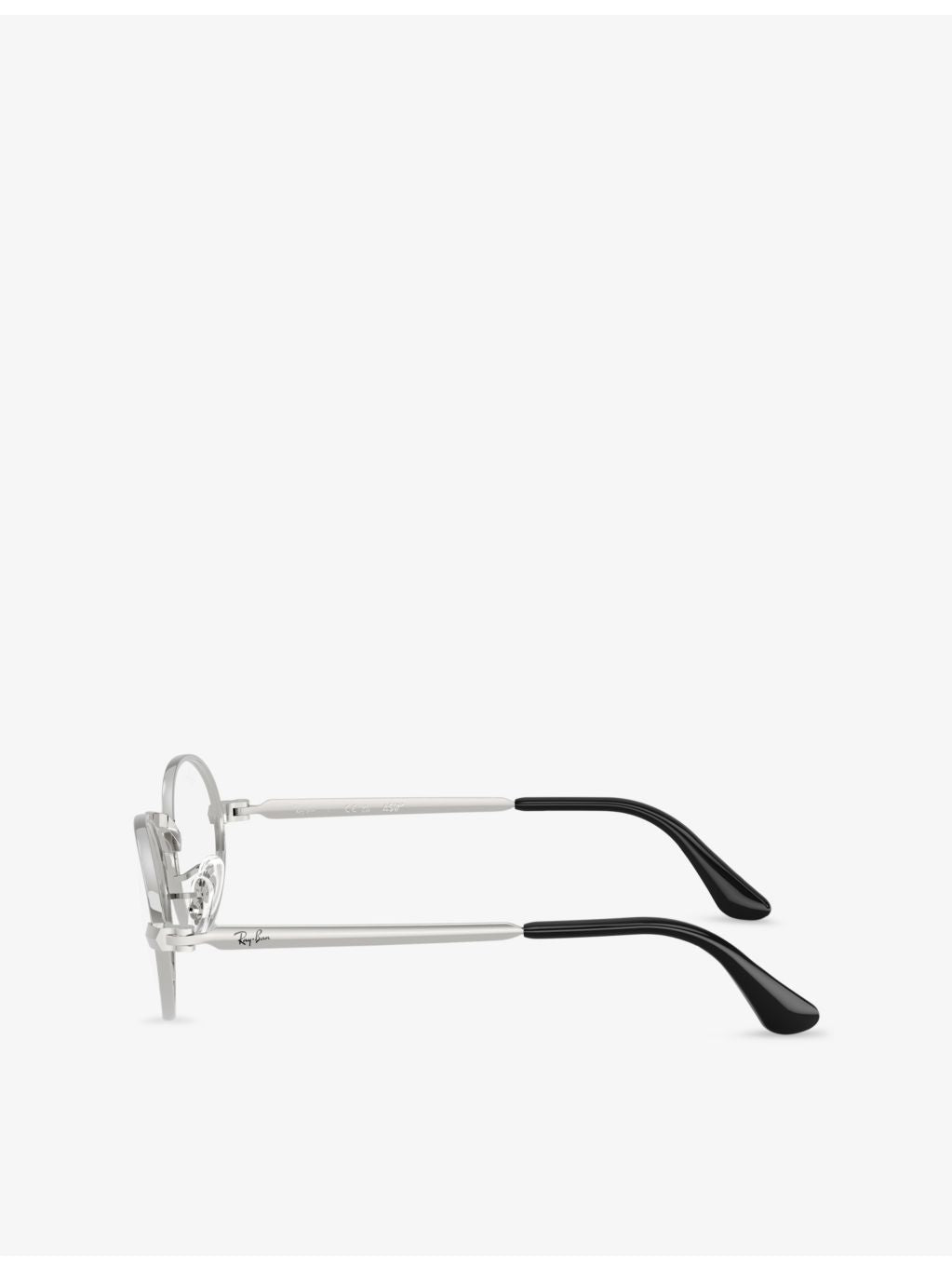Ray-Ban RB3931V round-frame metal optical glasses - British product