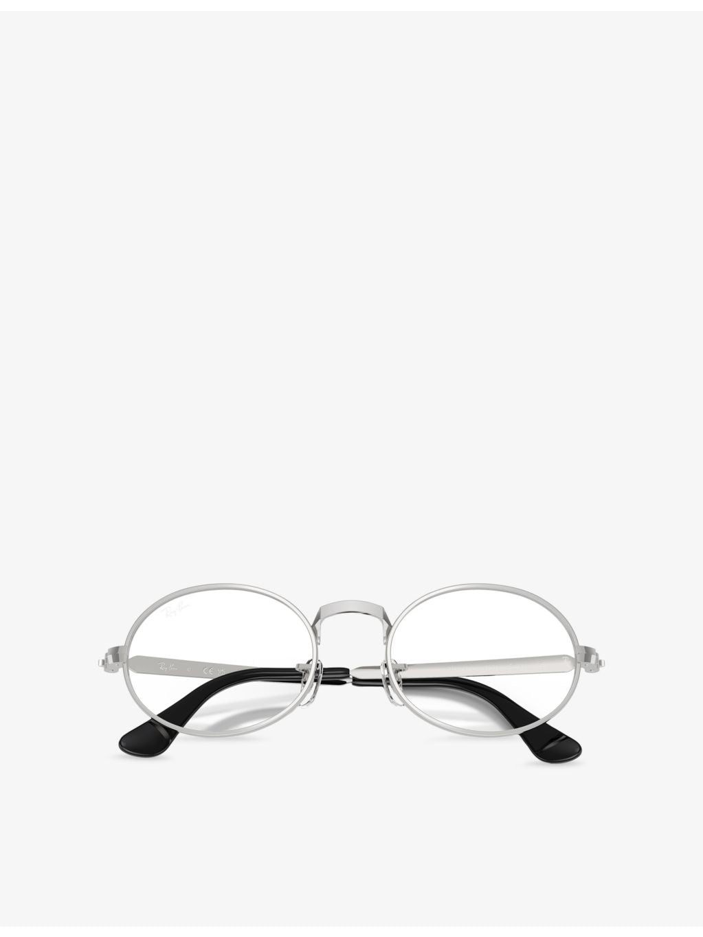 Ray-Ban RB3931V round-frame metal optical glasses - British product