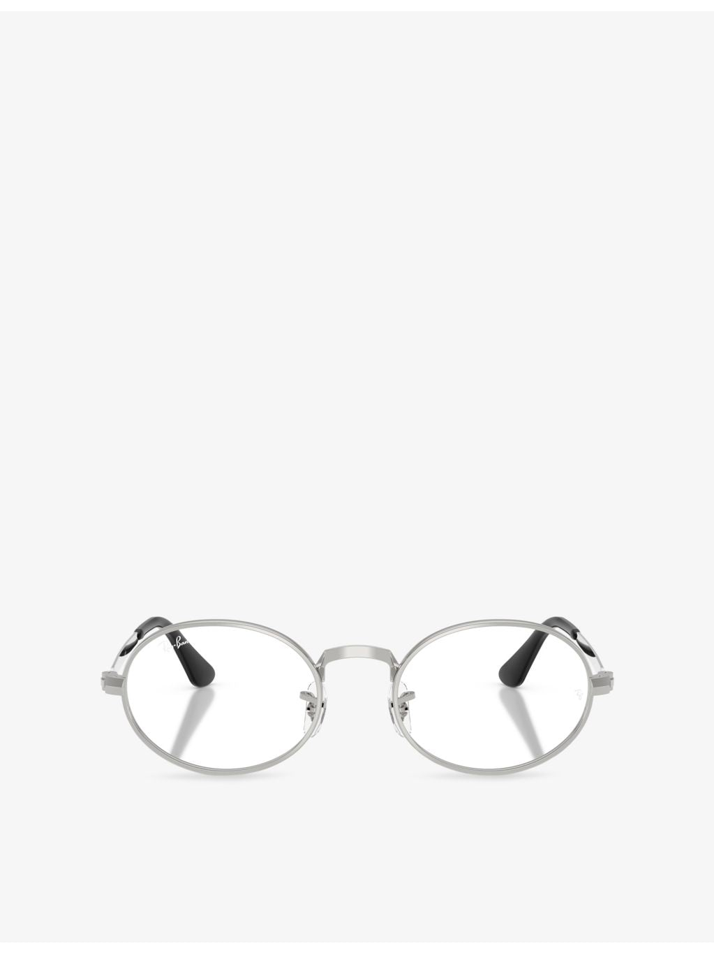 Ray-Ban RB3931V round-frame metal optical glasses - British product