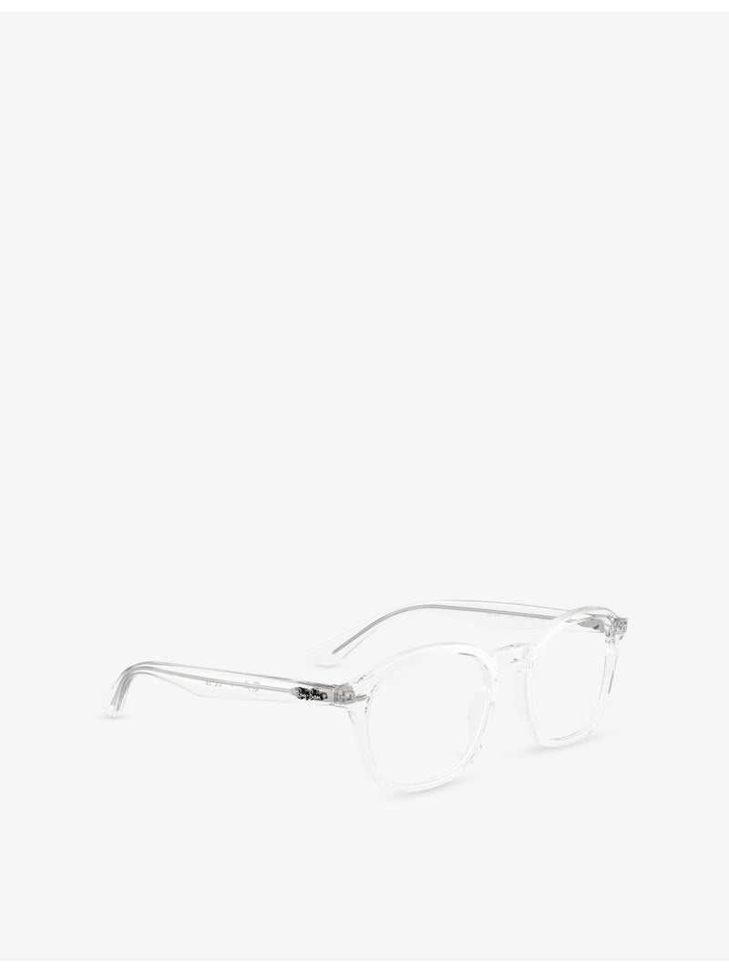 Ray-Ban RB5451 round acetate optical glasses (British brand)