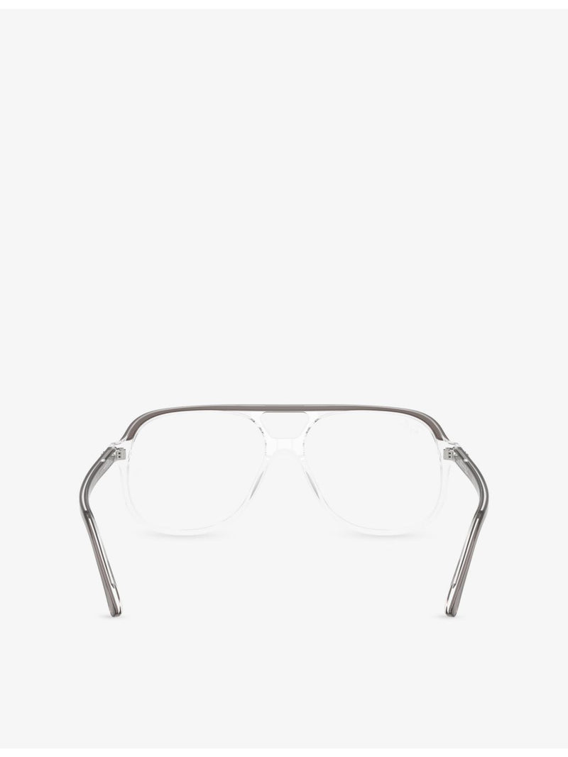 Ray-Ban RB5698 square-frame acetate optical glasses (British brand)