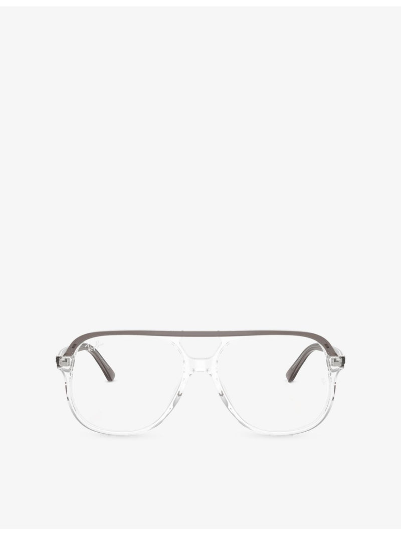 Ray-Ban RB5698 square-frame acetate optical glasses (British brand)