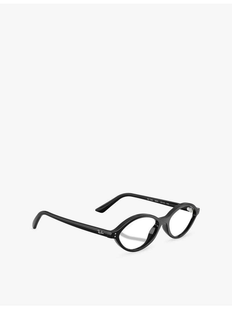 Ray-Ban RB7265 oval acetate optical glasses - British product