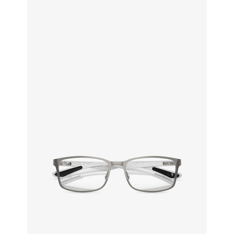 Ray-Ban optical glasses rectangle frame acetate 5.5cm lens, UK version