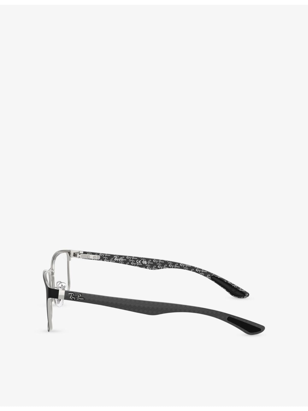 Ray-Ban RB8424 rectangle-frame acetate optical glasses, UK version