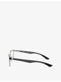 Ray-Ban RB8424 rectangle-frame acetate optical glasses, UK version