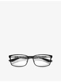 Ray-Ban RB8424 rectangle-frame acetate optical glasses, UK version