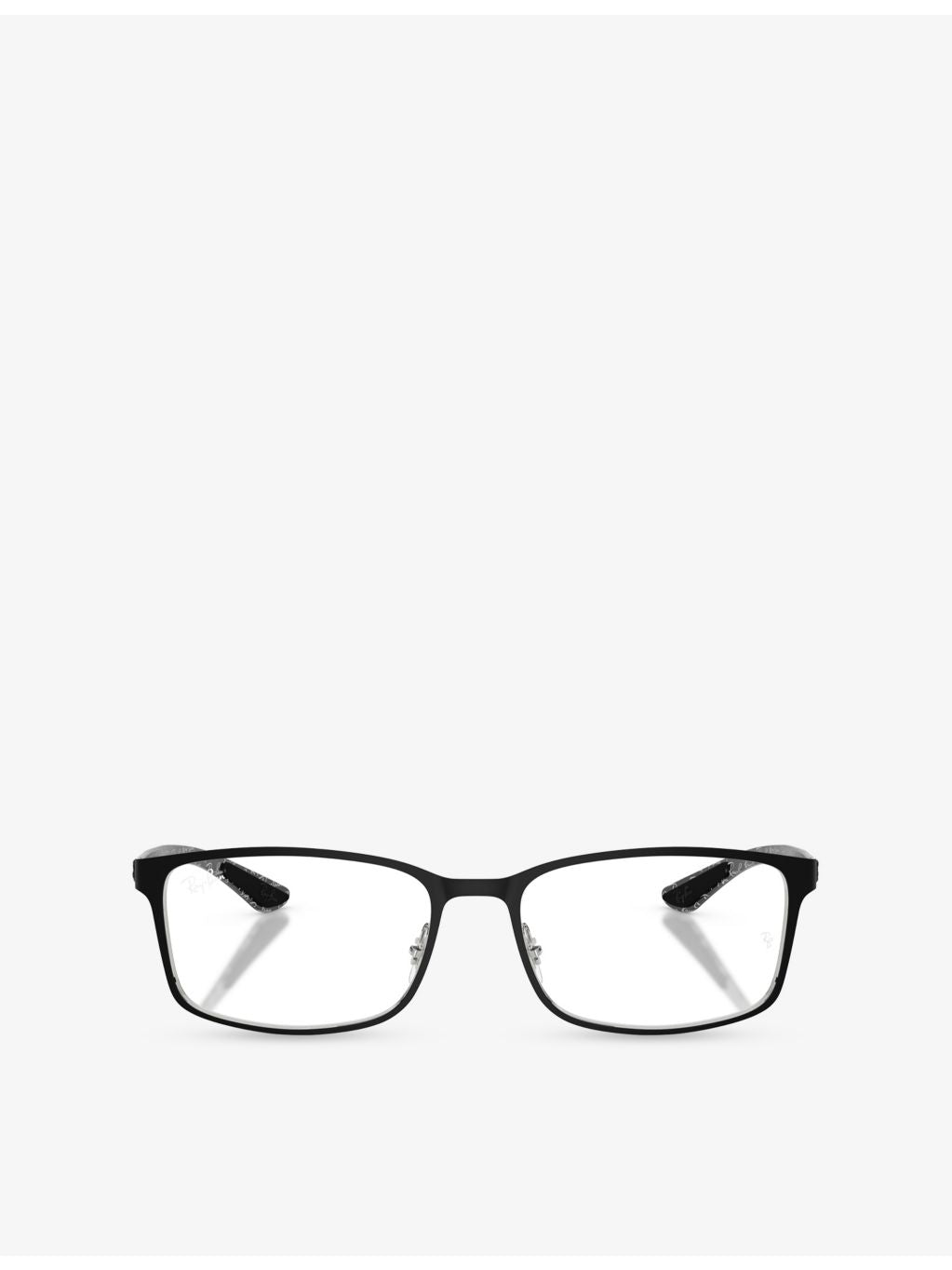 Ray-Ban RB8424 rectangle-frame acetate optical glasses, UK version