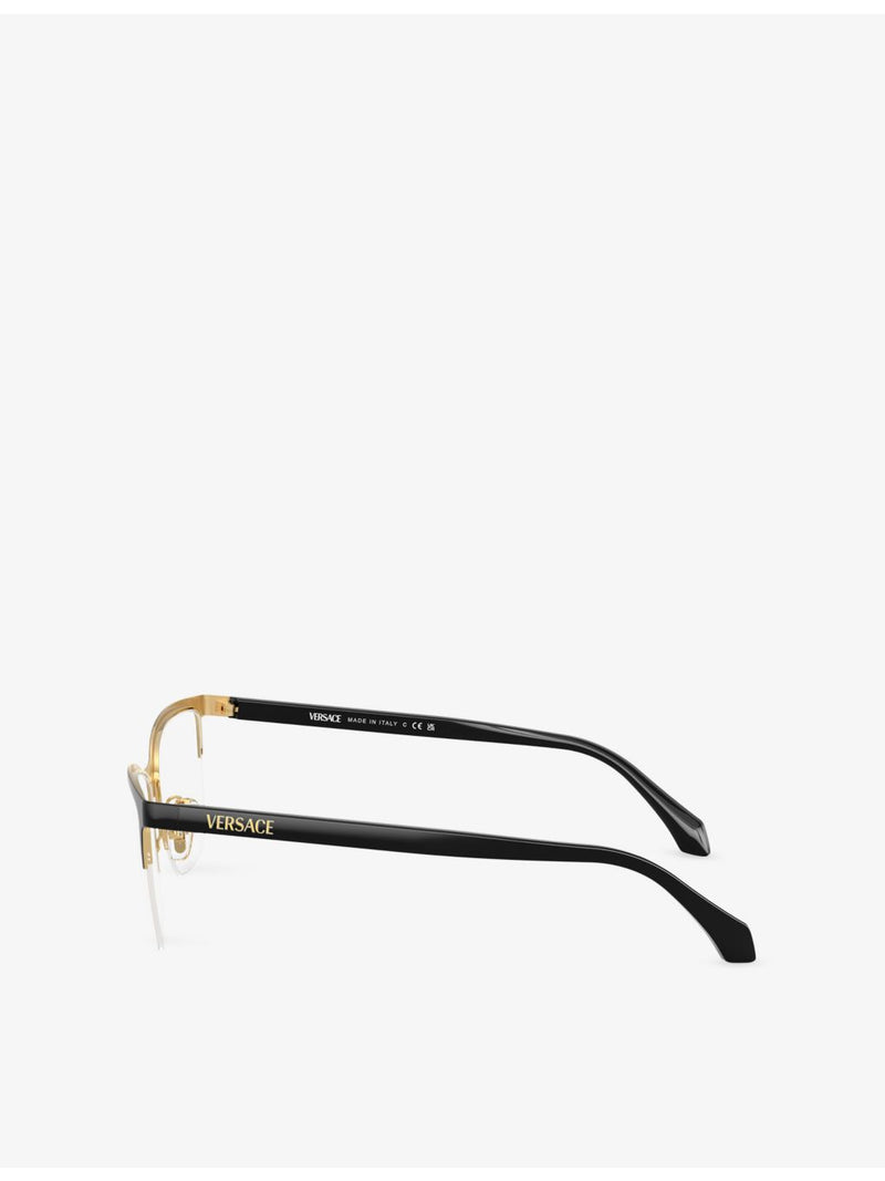 Versace VE1304 square-frame acetate optical glasses, imported from the UK