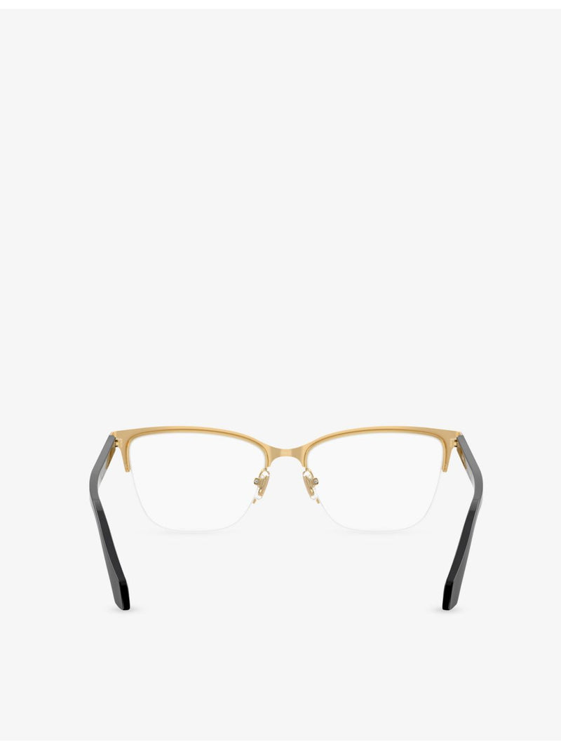 Versace VE1304 square-frame acetate optical glasses, imported from the UK