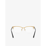 Versace VE1304 square-frame acetate optical glasses, imported from the UK