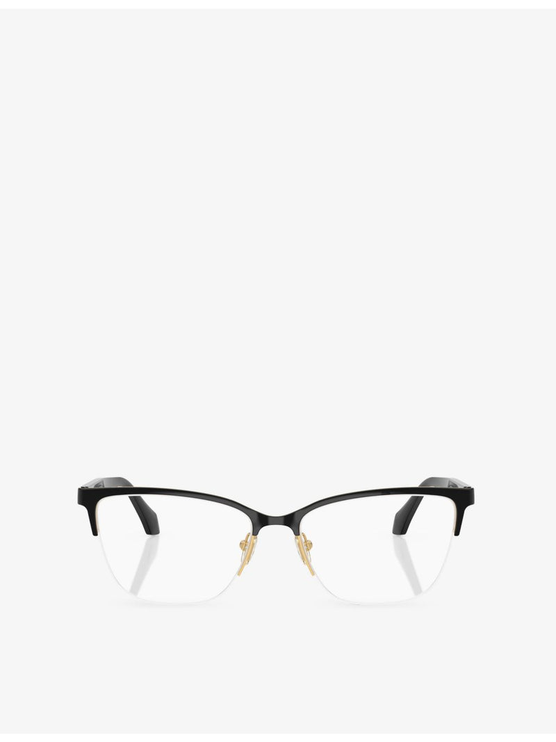 Versace VE1304 square-frame acetate optical glasses, imported from the UK