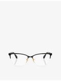 Versace VE1304 square-frame acetate optical glasses, imported from the UK