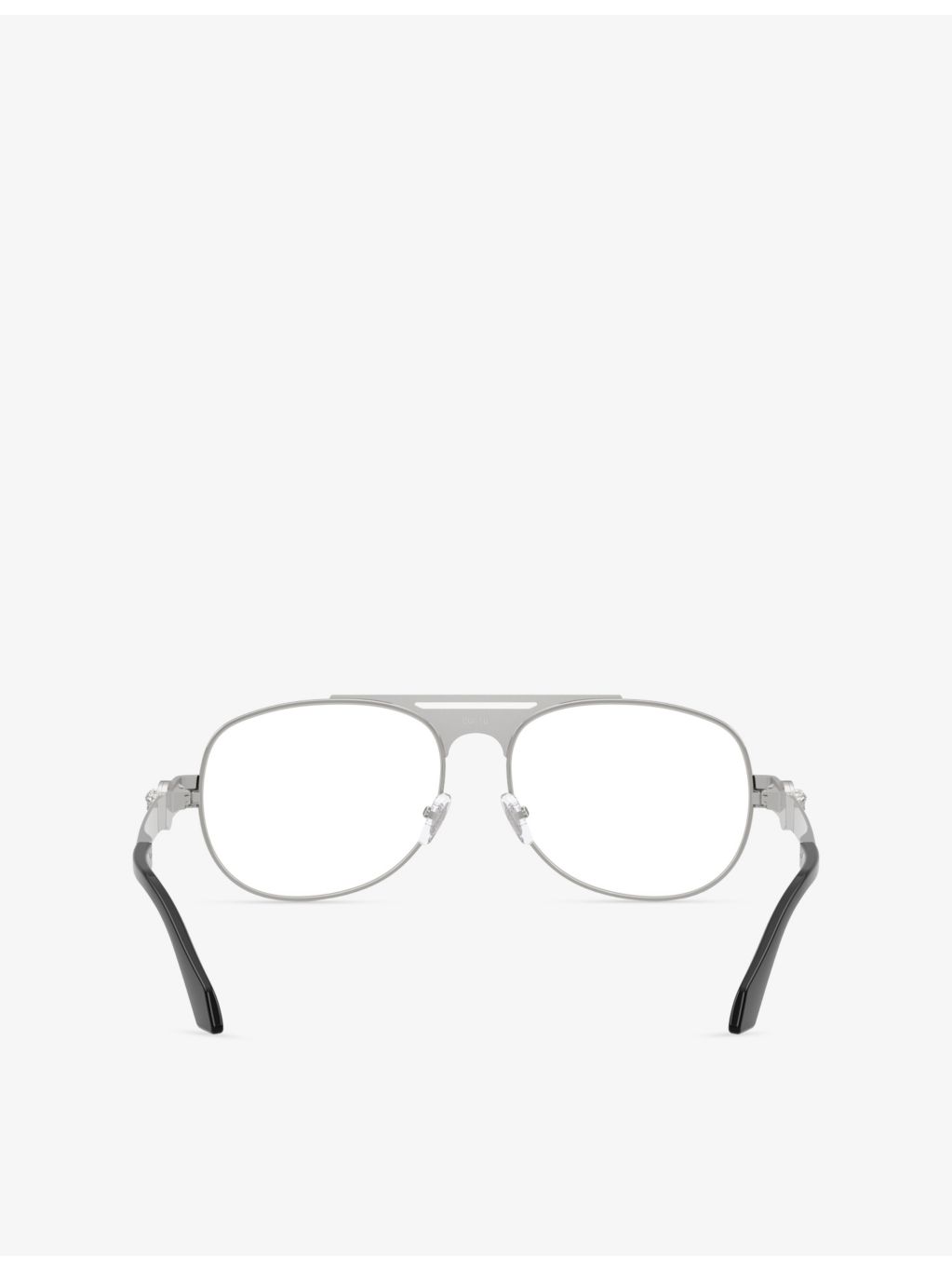 Versace VE1319 pilot-frame metal optical glasses - British product