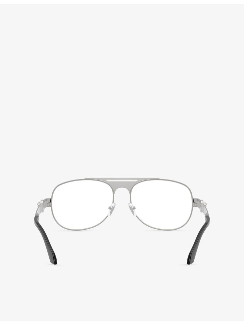 Versace VE1319 pilot-frame metal optical glasses - British product