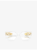 Versace square-frame acetate optical glasses VE3387U (British brand)