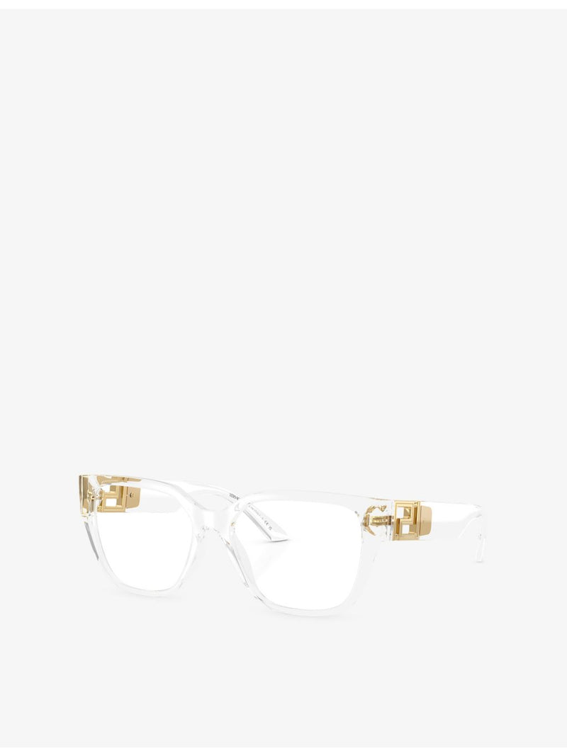 Versace square-frame acetate optical glasses VE3387U (British brand)