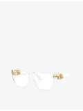 Versace square-frame acetate optical glasses VE3387U (British brand)