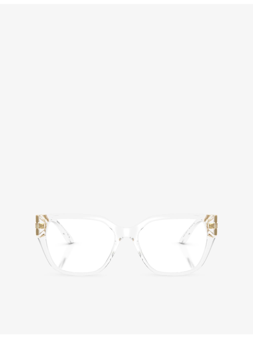 Versace square-frame acetate optical glasses VE3387U (British brand)