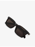 Maison Margiela Lunettes 5 Ecailes rectangle sunglasses, imported from the UK