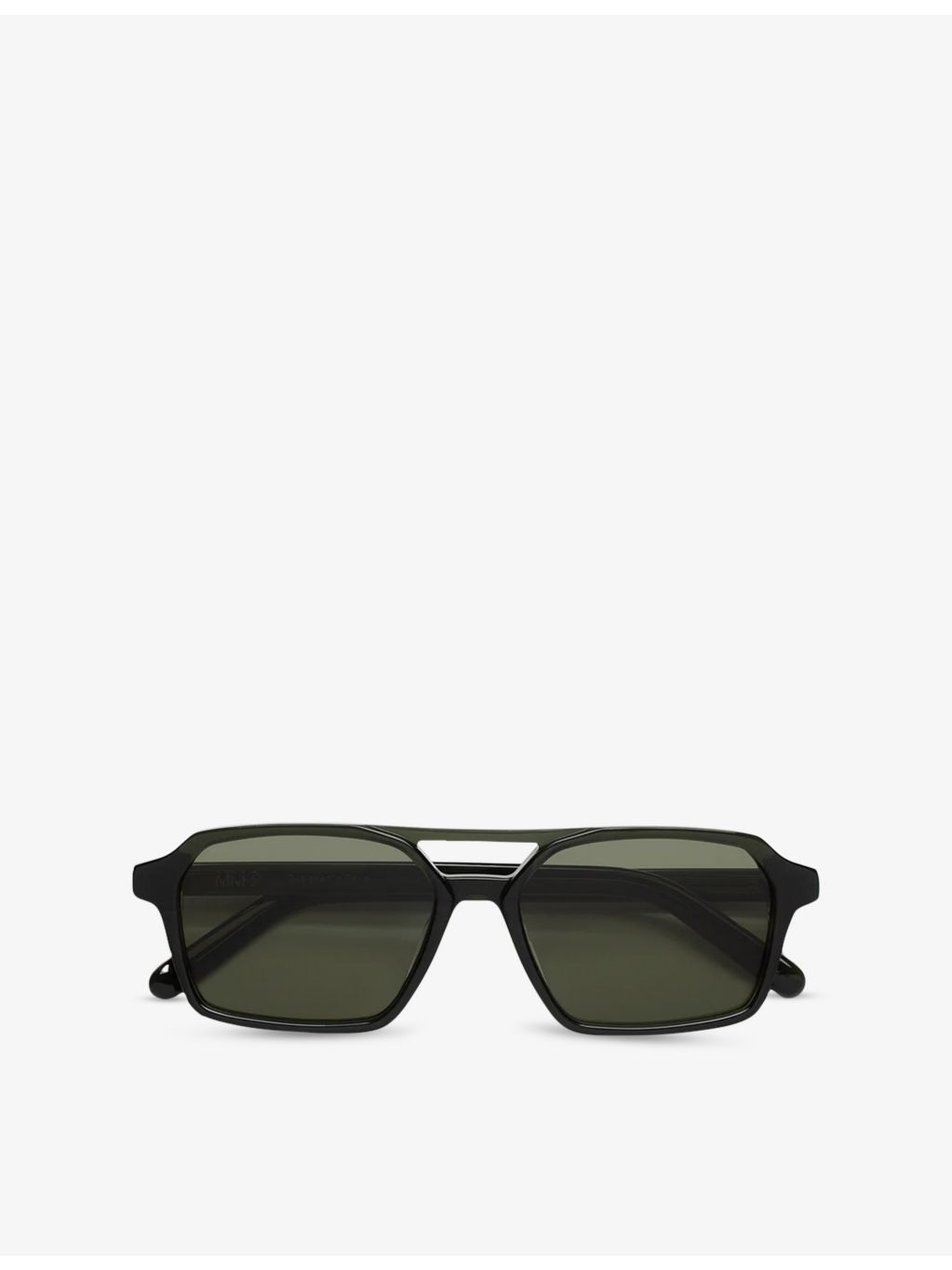 Maison Margiela Lunettes 7 Vertes sunglasses irregular frame - British product
