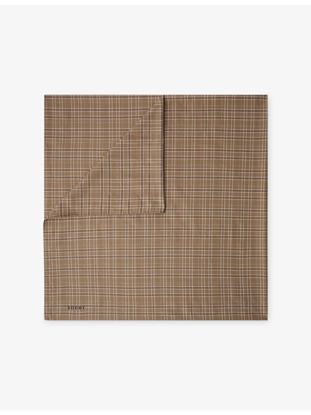 Soeur Sky Square Cotton Scarf 120cm, imported from the UK