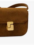 Soeur Bell Very Mini suede shoulder bag - British product