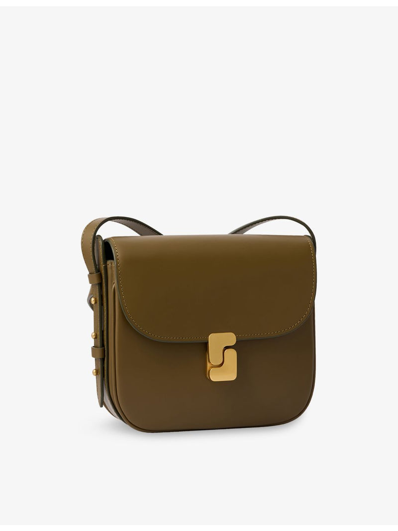 Soeur mini leather cross-body bag 20cm, UK version