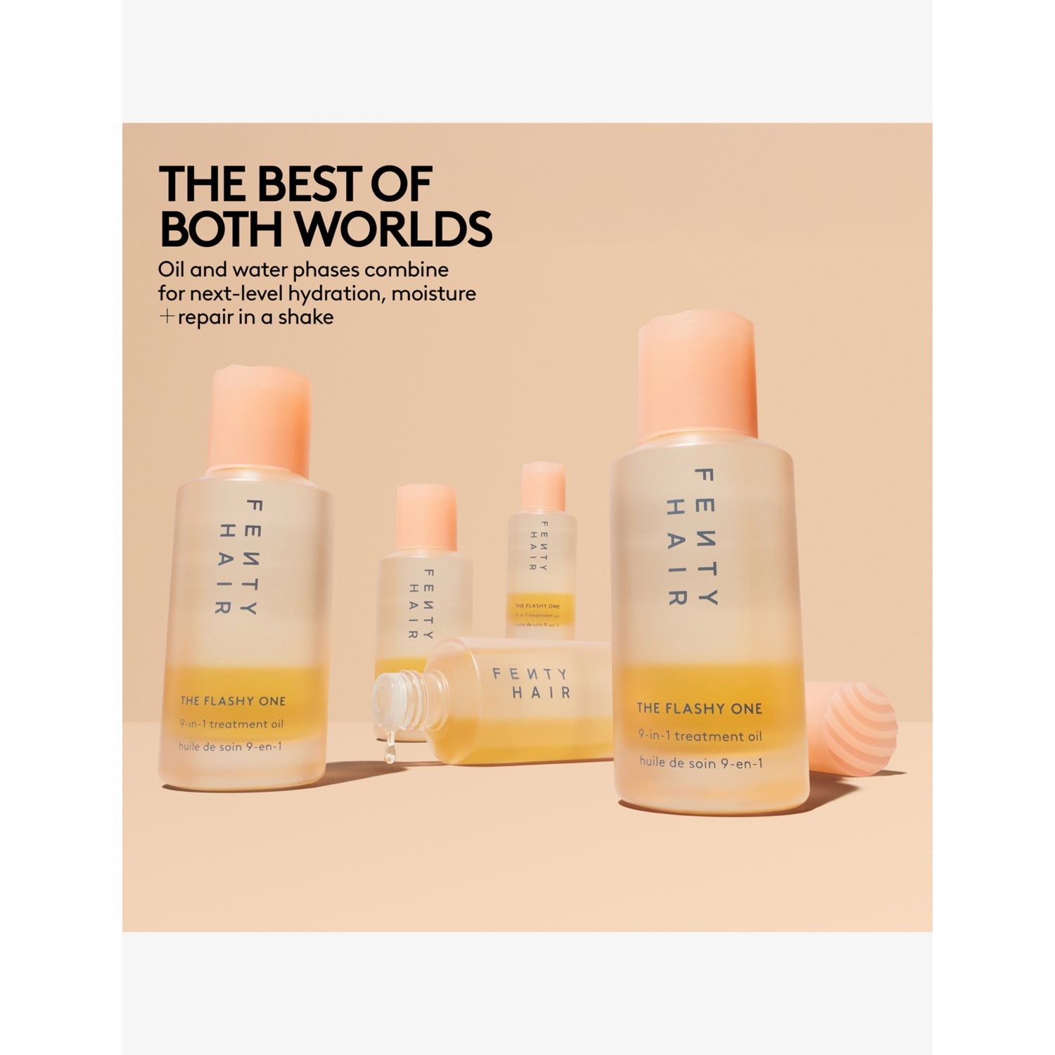 Fenty Beauty The Flashy One 9-in-1 treatment oil 50ml - British product