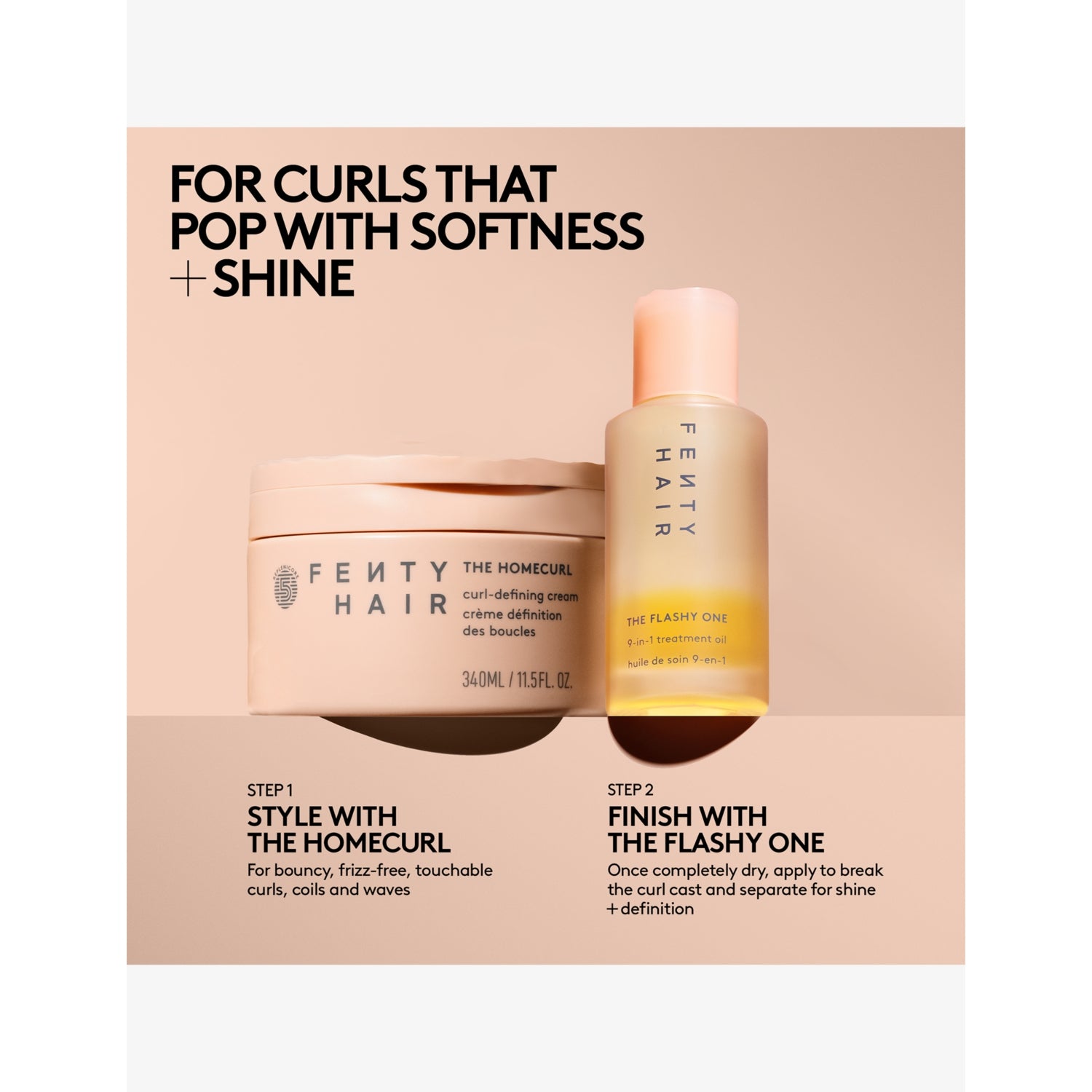 Fenty Beauty The Flashy One 9-in-1 treatment oil 50ml - British product