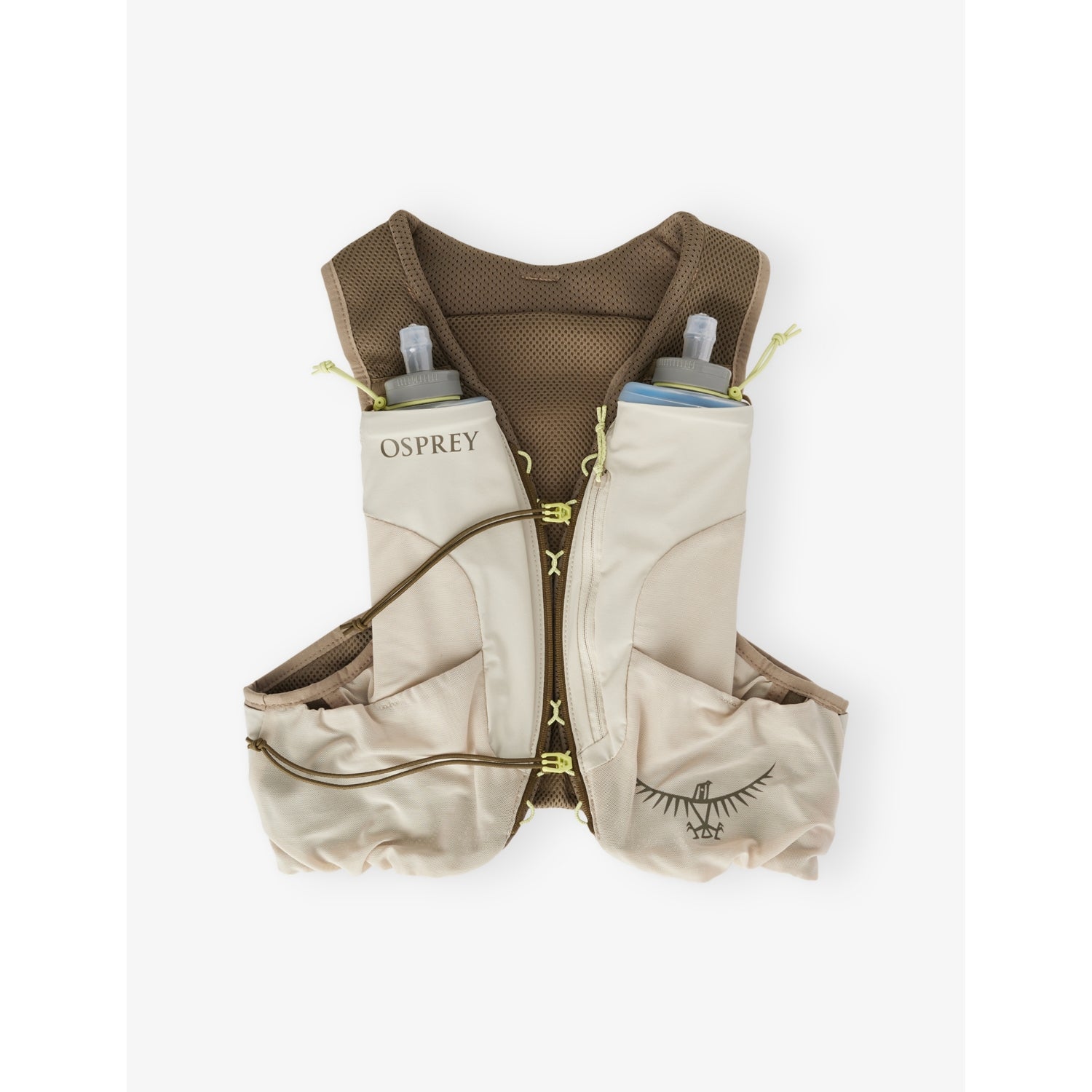 Osprey Duro Run hydration mesh vest with soft flasks (British brand)